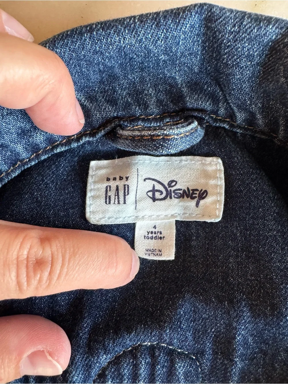 Kid’s Mickey Mouse Denim Jacket